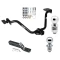 Trailer Tow Hitch For 04-08 Chrysler Pacifica Receiver w/ 1-7/8" and 2" Ball
