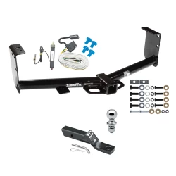 Trailer Tow Hitch For 07-21 Toyota Tundra All Models, Exc factory receiver Complete Package w/ Wiring and 1-7/8" Ball