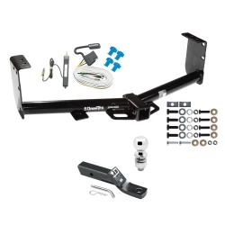 Trailer Tow Hitch For 07-21 Toyota Tundra All Models, Exc factory receiver Complete Package w/ Wiring and 2" Ball