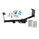 Trailer Tow Hitch For 07-21 Toyota Tundra All Models, Exc factory receiver w/ Wiring Harness Kit