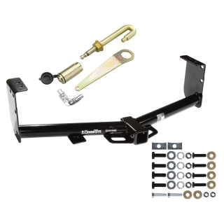 Trailer Tow Hitch For 07-21 Toyota Class 3 2" Towing Receiver w/ J-Pin Anti-Rattle Lock