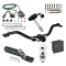 Trailer Tow Hitch For 13-17 GMC Acadia Limited Buick Enclave Chevy Traverse Deluxe Package Wiring 2" Ball and Lock