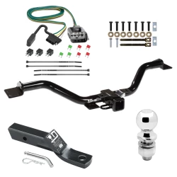 Trailer Tow Hitch For 13-17 GMC Acadia Limited Buick Enclave Chevy Traverse Complete Package w/ Wiring and 2" Ball