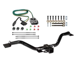 Trailer Tow Hitch For 13-17 GMC Acadia Limited Buick Enclave Chevy Traverse w/ Wiring Harness Kit