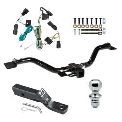Trailer Tow Hitch For 07-10 Saturn Outlook All Models Complete Package w/ Wiring and 1-7/8" Ball