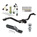Trailer Tow Hitch For 08-12 Buick Enclave 09-12 Chevrolet Traverse Complete Package w/ Wiring and 1-7/8" Ball