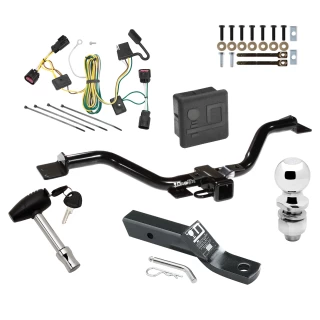 Trailer Tow Hitch For 08-12 Buick Enclave 09-12 Chevrolet Traverse Deluxe Package Wiring 2" Ball and Lock