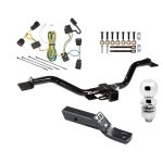 Trailer Tow Hitch For 08-12 Buick Enclave 09-12 Chevrolet Traverse Complete Package w/ Wiring and 2" Ball