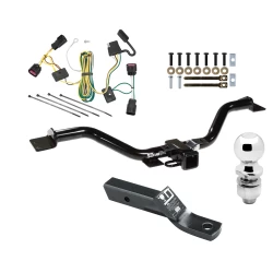 Trailer Tow Hitch For 08-12 Buick Enclave 09-12 Chevrolet Traverse Complete Package w/ Wiring and 2" Ball