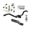 Trailer Tow Hitch For 08-12 Buick Enclave 09-12 Chevrolet Traverse Complete Package w/ Wiring and 2" Ball