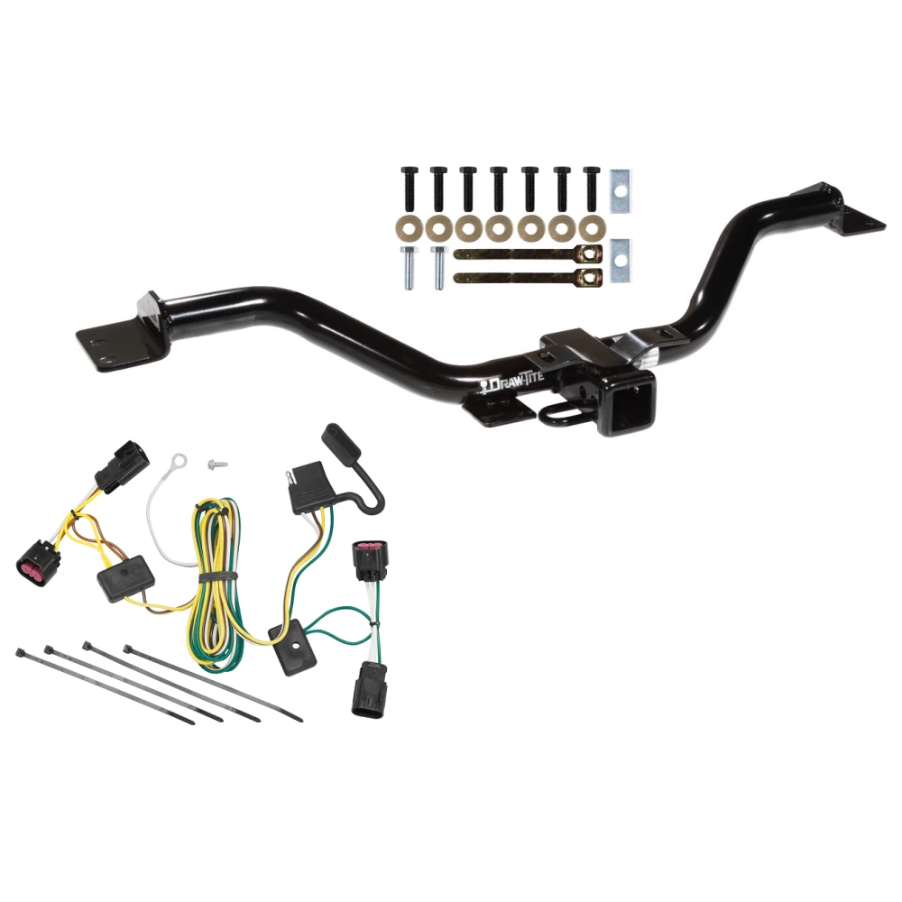 Trailer Tow Hitch For 08-12 Buick Enclave 09-12 Chevrolet Traverse w/ Wiring Harness Kit