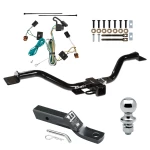 Trailer Tow Hitch For 07-12 GMC Acadia Complete Package w/ Wiring and 1-7/8" Ball