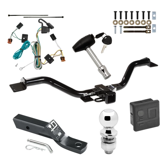 Trailer Tow Hitch For 07-12 GMC Acadia All Models Deluxe Package Wiring 2" Ball and Lock