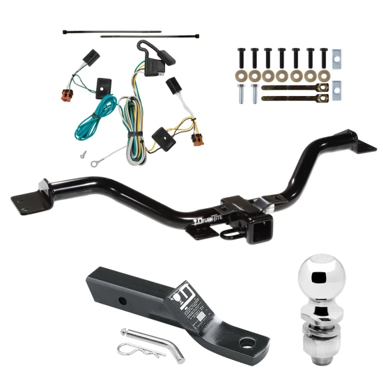 Trailer Tow Hitch For 07-12 GMC Acadia All Models Complete Package w/ Wiring and 2" Ball