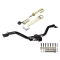 Trailer Tow Hitch For 09-17 Chevy Traverse 07-17 GMC Acadia Buick Enclave Saturn Outlook Class 3 2" Receiver w/ J-Pin Anti-Rattle Lock
