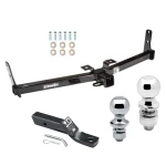Custom Fit Trailer Hitch 2" Drop Ball-Mount w/ Pin/Clip 1-7/8" and 2" Chrome Ball Installation Hardware Installation Instructions 75529 23 63845 63816 Draw-Tite Trailer Tow Hitch 07-09 Suzuki XL-7 Receiver 1-7/8" and 2" Ball 07 0 Trailer Tow Hitch For 07-09 Suzuki XL-7 Receiver w/ 1-7/8" and 2" Ball