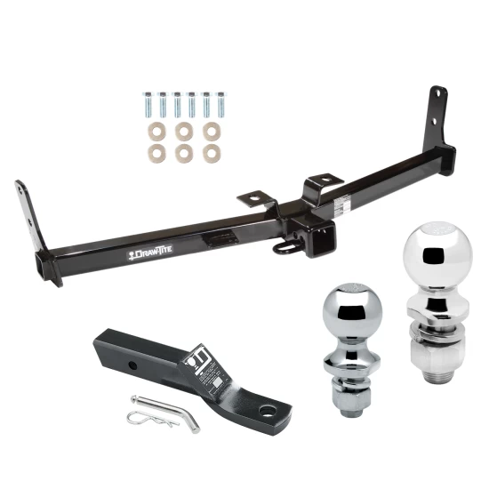 Custom Fit Trailer Hitch 2" Drop Ball-Mount w/ Pin/Clip 1-7/8" and 2" Chrome Ball Installation Hardware Installation Instructions 75529 23 63845 63816 Draw-Tite Trailer Tow Hitch 07-09 Suzuki XL-7 Receiver 1-7/8" and 2" Ball 07 0 Trailer Tow Hitch For 07-09 Suzuki XL-7 Receiver w/ 1-7/8" and 2" Ball