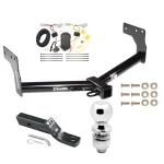 Trailer Tow Hitch For 07-15 Mazda CX-9 All Models Complete Package w/ Wiring and 2" Ball