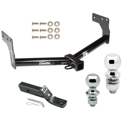 Trailer Tow Hitch For 07-15 Mazda CX-9 Receiver w/ 1-7/8" and 2" Ball