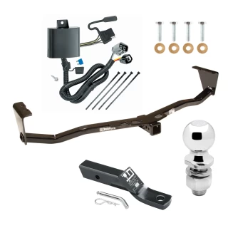 Trailer Tow Hitch For 07-12 Hyundai Veracruz All Models Complete Package w/ Wiring and 2" Ball