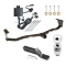 Trailer Tow Hitch For 07-12 Hyundai Veracruz All Models Complete Package w/ Wiring and 2" Ball