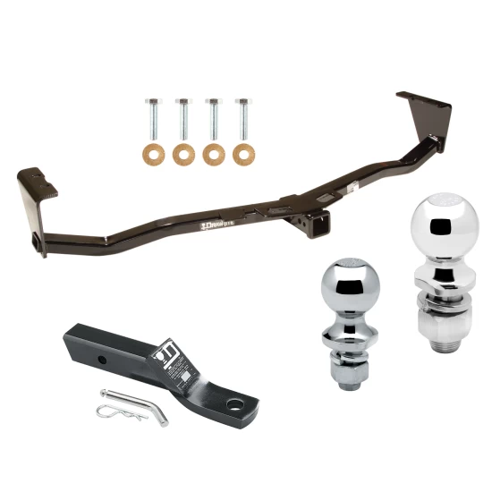 Trailer Tow Hitch For 07-12 Hyundai Veracruz Receiver w/ 1-7/8" and 2" Ball