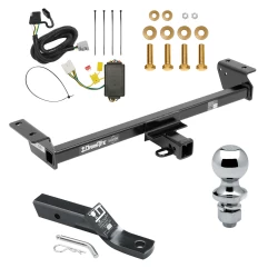 Trailer Tow Hitch For 16-22 Lexus RX350 RX450h w/o factory Tow PKG Complete Package w/ Wiring and 1-7/8" Ball