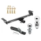 Trailer Tow Hitch For 16-22 Lexus RX350 RX450h Receiver w/ 1-7/8" and 2" Ball