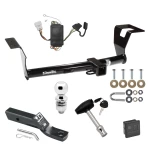 Trailer Tow Hitch For 07-11 Honda CR-V All Models Deluxe Package Wiring 2" Ball and Lock
