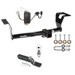 Trailer Tow Hitch For 07-11 Honda CR-V All Models Complete Package w/ Wiring and 2" Ball