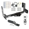 Trailer Tow Hitch For 07-13 Mercedes-Benz Freightliner 07-09 Dodge Sprinter 2500 3500 w/o Factory Step Bumper Complete Package w/ Wiring and 2" Ball