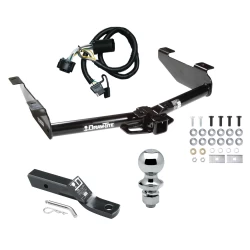Trailer Tow Hitch For 01-10 Chevy Silverado GMC Sierra 2500 HD 3500 HD 07-07 Classic Complete Package w/ Wiring and 1-7/8" Ball