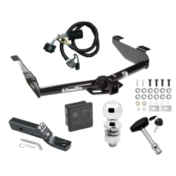 Trailer Tow Hitch For 01-10 Chevy Silverado GMC Sierra 2500 HD 3500 HD 07-07 Classic Deluxe Package Wiring 2" Ball and Lock