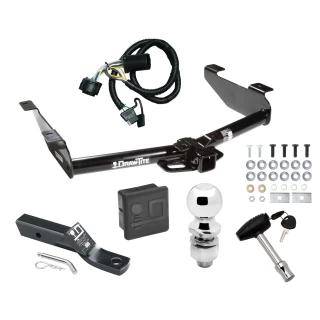 Trailer Tow Hitch For 01-10 Chevy Silverado GMC Sierra 2500 HD 3500 HD 07-07 Classic Deluxe Package Wiring 2" Ball and Lock