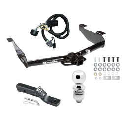 Trailer Tow Hitch For 01-10 Chevy Silverado GMC Sierra 2500 HD 3500 HD 07-07 Classic Complete Package w/ Wiring and 2" Ball