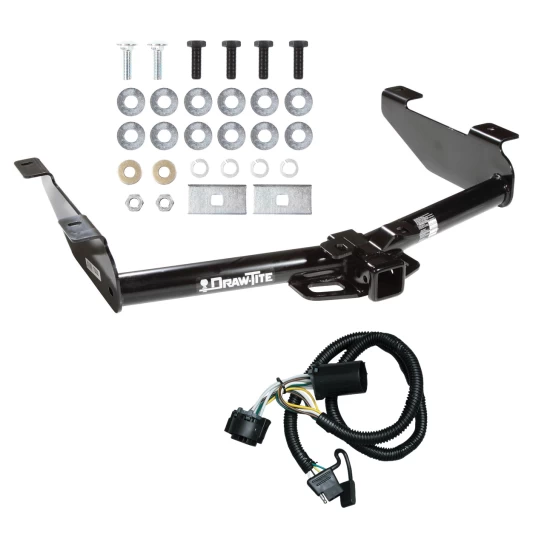 Trailer Tow Hitch For 01-10 Chevy Silverado GMC Sierra 2500 HD 3500 HD 07-07 Classic w/ Wiring Harness Kit