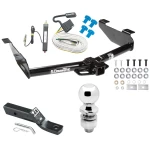 Custom Fit Trailer Hitch Wiring Harness (Requires Splicing) 2" Drop Ball-Mount w/ Pin/Clip 2" Chrome Ball Installation Hardware Installation Instructions 75550 20252 23 63845 Draw-Tite Trailer Tow Hitch 01-07 Chevy Silverado GMC Sierra 2500 HD Trailer Tow Hitch For 01-07 Chevy Silverado GMC Sierra 2500 HD 3500 Complete Package w/ Wiring and 2" Ball