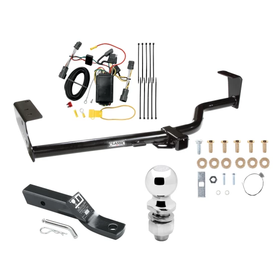 Custom Fit Trailer Hitch Wiring Harness (Plug & Play) 2" Drop Ball-Mount w/ Pin/Clip 2" Chrome Ball Installation Hardware Installation Instructions 75551 118410 23 63845 Draw-Tite Trailer Tow Hitch 07-10 KIA Sedona Complete Package Wiring a Trailer Tow Hitch For 07-10 KIA Sedona Complete Package w/ Wiring and 2" Ball
