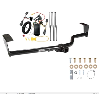 Custom Fit Trailer Hitch Wiring Harness (Plug & Play) Installation Hardware Installation Instructions 75551 118410 Draw-Tite Trailer Tow Hitch 07-10 KIA Sedona Wiring Harness Kit 07 08 09 10 2007 2008 2009 2010 Trailer Tow Hitch For 07-10 KIA Sedona w/ Wiring Harness Kit