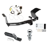 Custom Fit Trailer Hitch Wiring Harness (Plug & Play) 2" Drop Ball-Mount w/ Pin/Clip 1-7/8" Chrome Ball Installation Hardware Installation Instructions 75555 118518 23 63816 Draw-Tite Trailer Tow Hitch 07-13 Mitsubishi Outlander Complete Pa Trailer Tow Hitch For 07-13 Mitsubishi Outlander Complete Package w/ Wiring and 1-7/8" Ball