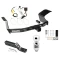Trailer Tow Hitch For 07-13 Mitsubishi Outlander Complete Package w/ Wiring and 2" Ball