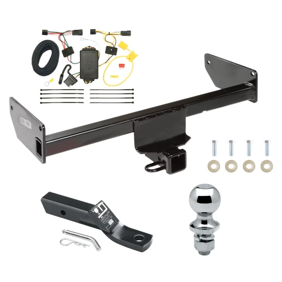 Trailer Tow Hitch For 08-10 Saturn Vue 12-12 Chevrolet Captiva Sport Complete Package w/ Wiring and 1-7/8" Ball