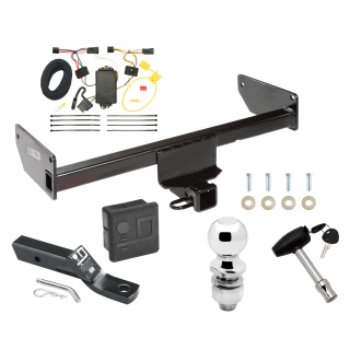 Trailer Tow Hitch For 08-10 Saturn Vue 12-12 Chevrolet Captiva Sport Deluxe Package Wiring 2" Ball and Lock