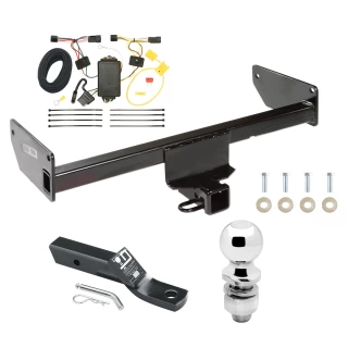Trailer Tow Hitch For 08-10 Saturn Vue 12-12 Chevrolet Captiva Sport Complete Package w/ Wiring and 2" Ball