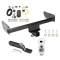 Trailer Tow Hitch For 08-10 Saturn Vue 12-12 Chevrolet Captiva Sport Complete Package w/ Wiring and 2" Ball