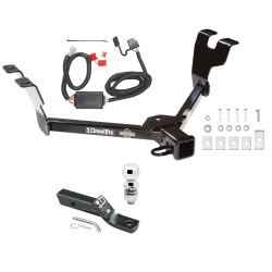 Trailer Tow Hitch For 05-07 Subaru Legacy Wagon 05-09 Outback Wagon Complete Package w/ Wiring and 2" Ball