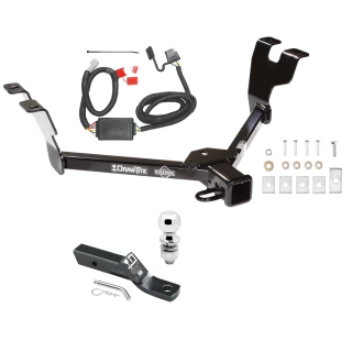 Trailer Tow Hitch For 05-07 Subaru Legacy Wagon 05-09 Outback Wagon Complete Package w/ Wiring and 2" Ball