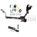 Trailer Tow Hitch For 05-07 Subaru Outback Sedan 08-09 Legacy Complete Package w/ Wiring and 1-7/8" Ball