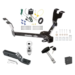 Trailer Tow Hitch For 05-07 Subaru Outback Sedan 08-09 Legacy Deluxe Package Wiring 2" Ball and Lock