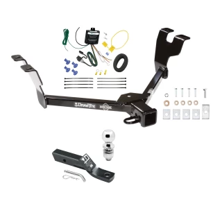 Trailer Tow Hitch For 05-07 Subaru Outback Sedan 08-09 Legacy Complete Package w/ Wiring and 2" Ball
